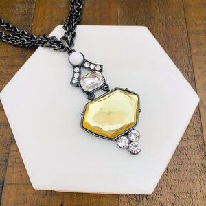 Erica Lyons Crystal Pendant Necklace